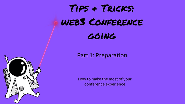 Web3 Conference Going - Part 1: The Preparation - CharmVerse | Onboard ...